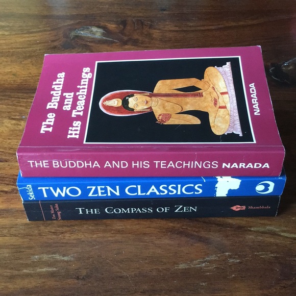 Buddhism Lot of 3 Books- Two Zen Classics Compass of Zen Buddha and his Teaching - Picture 12 of 15